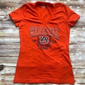 Auburn War Eagle Team Spirit Tee Women's Orange Top